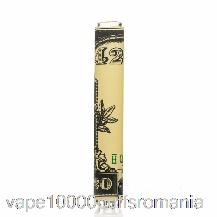 Vape Romania Hemper Dolar Bill Chillum Hand Pipe Verde